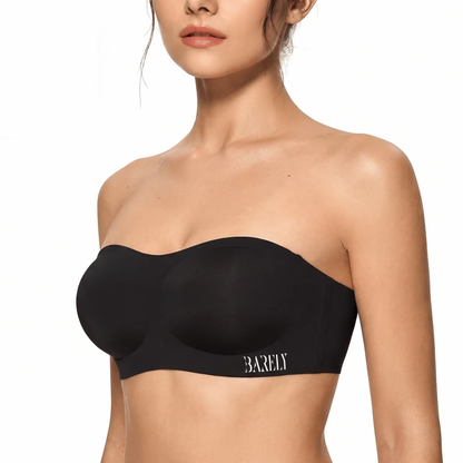 BARELY Strapless Jelly Bra - Безшевен сутиен със свалящи презрамки
